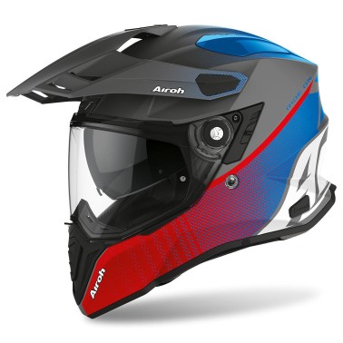 Capacete COMMANDER PROGRESS Verm./Azul Matt 2020 Capacete COMMANDER PROGRESS Verm./Azul Matt 2020