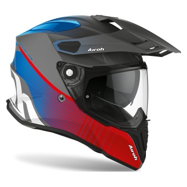 Capacete COMMANDER PROGRESS Verm./Azul Matt 2020 Capacete COMMANDER PROGRESS Verm./Azul Matt 2020