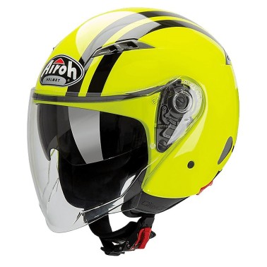 Capacete CITY ONE FLASH Amarelo AIROH Capacete CITY ONE FLASH Amarelo AIROH