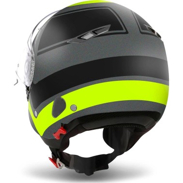 Capacete CITY ONE WRAP Amarelo Matt AIROH Capacete CITY ONE WRAP Amarelo Matt AIROH