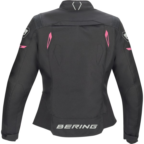 Blusão BERING Lady THUNDER Preto/Cinza/Rosa