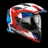 Capacete AIROH BADX-X AIRSPEED Azul/Vermelho