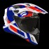 Capacete AIROH COMMANDER 2 POLAR Azul/Vermelho