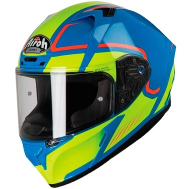 Capacete VALOR MARSHALL Azure Gloss AIROH 2019 Capacete VALOR MARSHALL Azure Gloss AIROH 2019