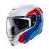 Capacete HORUS SCOUT Branco/Verm/Azul Caberg